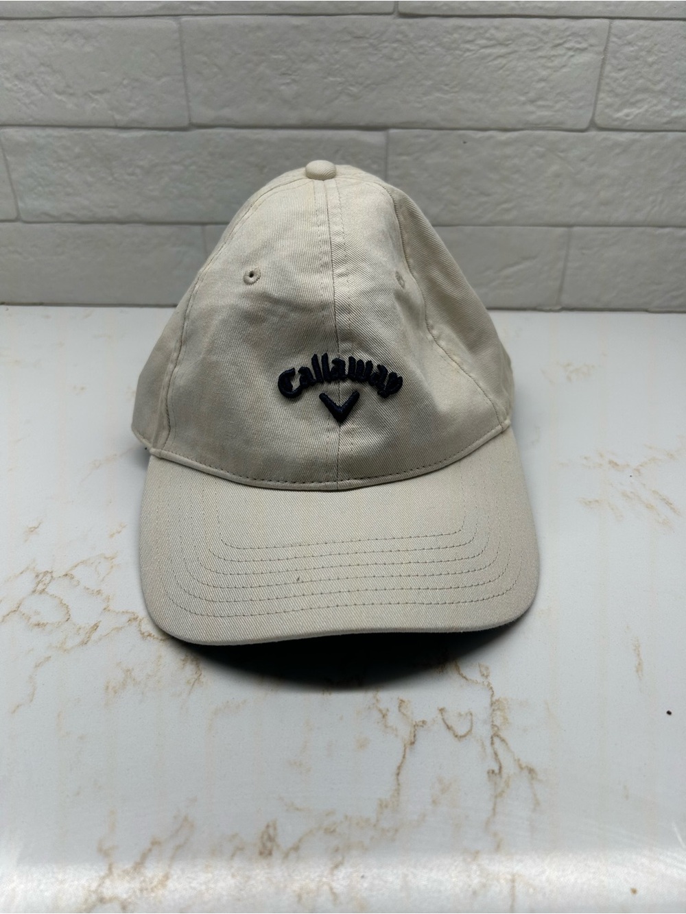 Callaway Golf Heritage Twill Baseball Hat Strapback Embroidered Logo Low Profile
